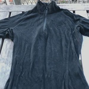 Black warm turtle neck for exercising